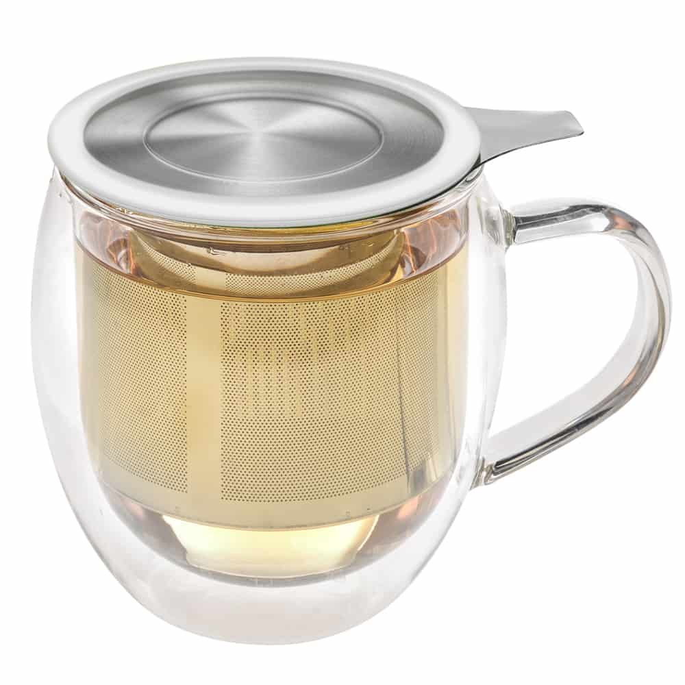 Teabloom Glass Mug
