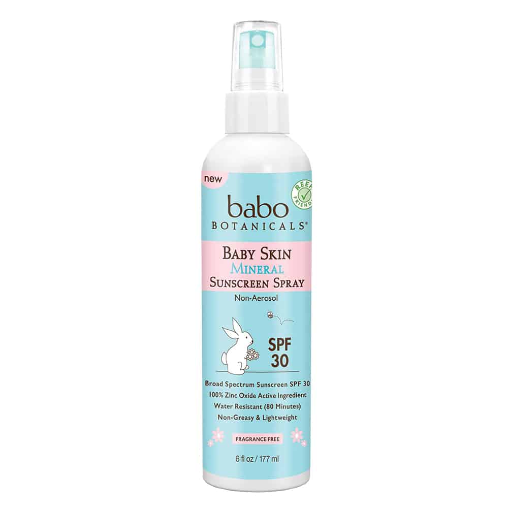 Babo Botanicals Mineral Pump Sunscreen Spray