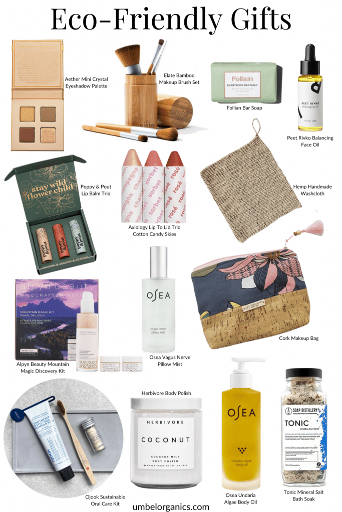Eco-Friendly & Sustainable Gift Ideas For Beauty + Skincare