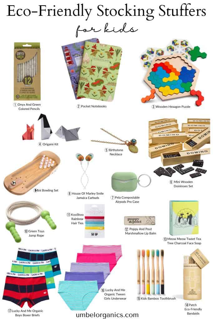 Eco-Friendly & Sustainable Stocking Stuffers For Kids Of All Ages