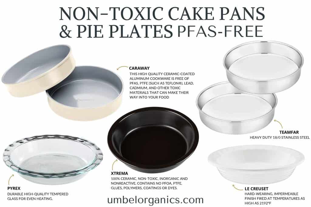Non-Toxic Cake Pans & Pie Plates