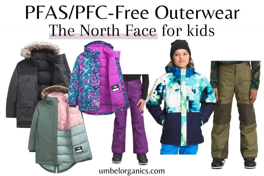 PFAS/PFC-Free Outerwear by The North Face For Kids