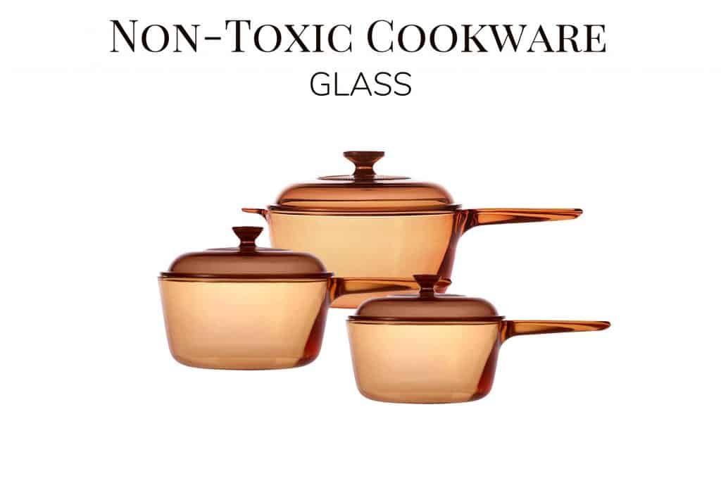 Visions glass cookware set