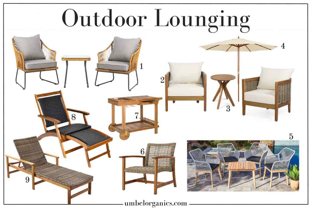 Outdoor Chairs & Bistro Tables