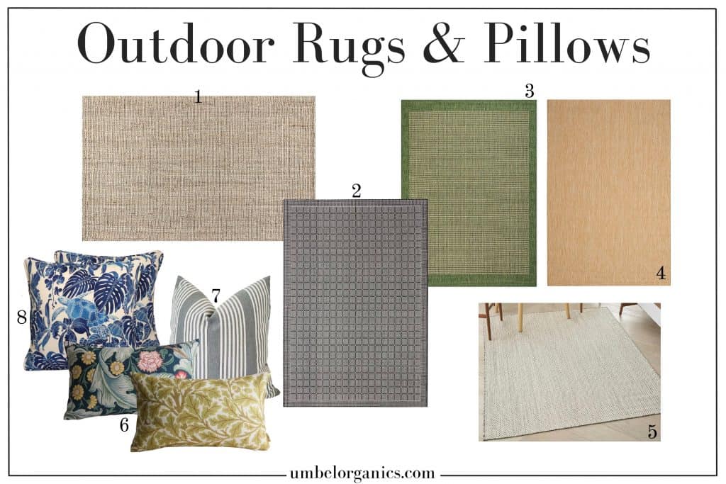 Outdoor Rugs & Pillows