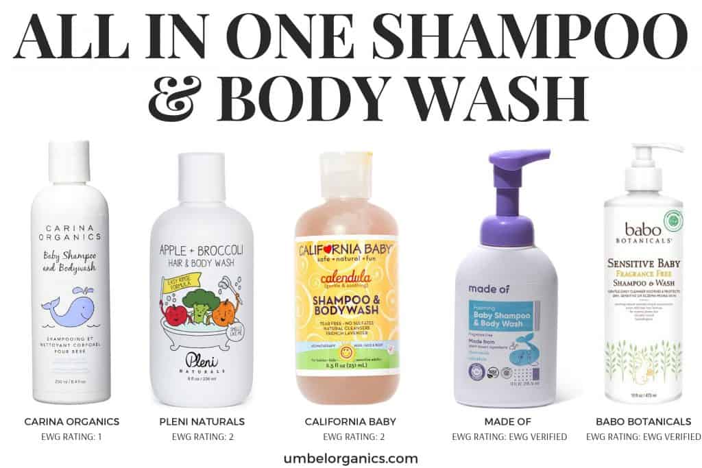 Kids Non-Toxic Body Wash & Shampoo