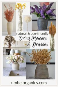 Natural & Eco-Friendly Dried Flowers & Grasses - Umbel Organics