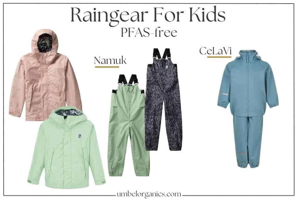 PFAS and PVC Free Kids Rain Gear - Center for Environmental Health