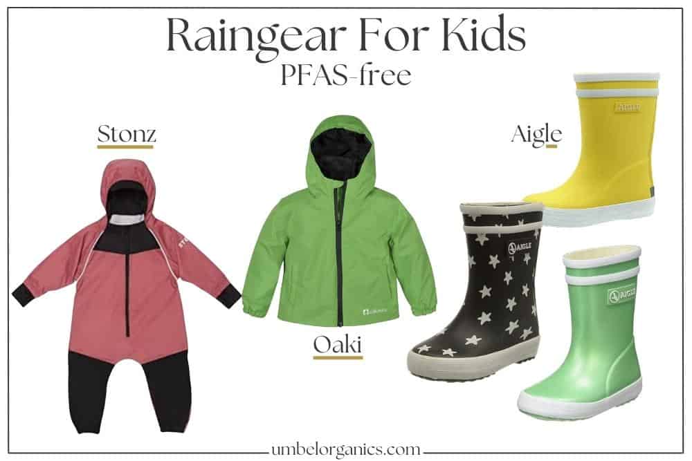 The Best PFAS-Free Kids Rain Gear - Umbel Organics