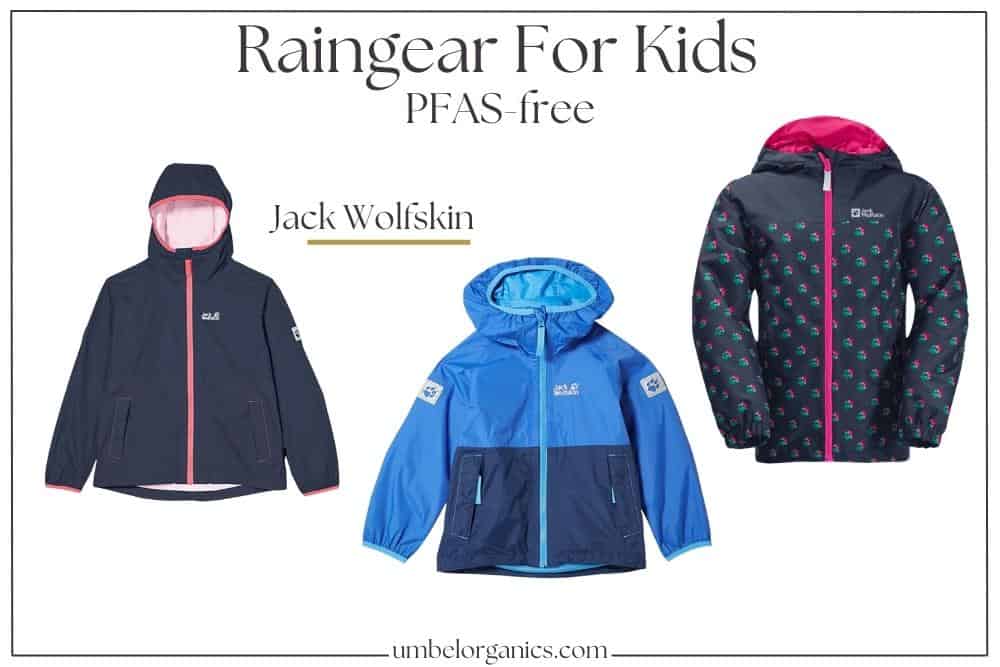 PFAS-Free Rain Gear For Kids- Jack Wolfskin
