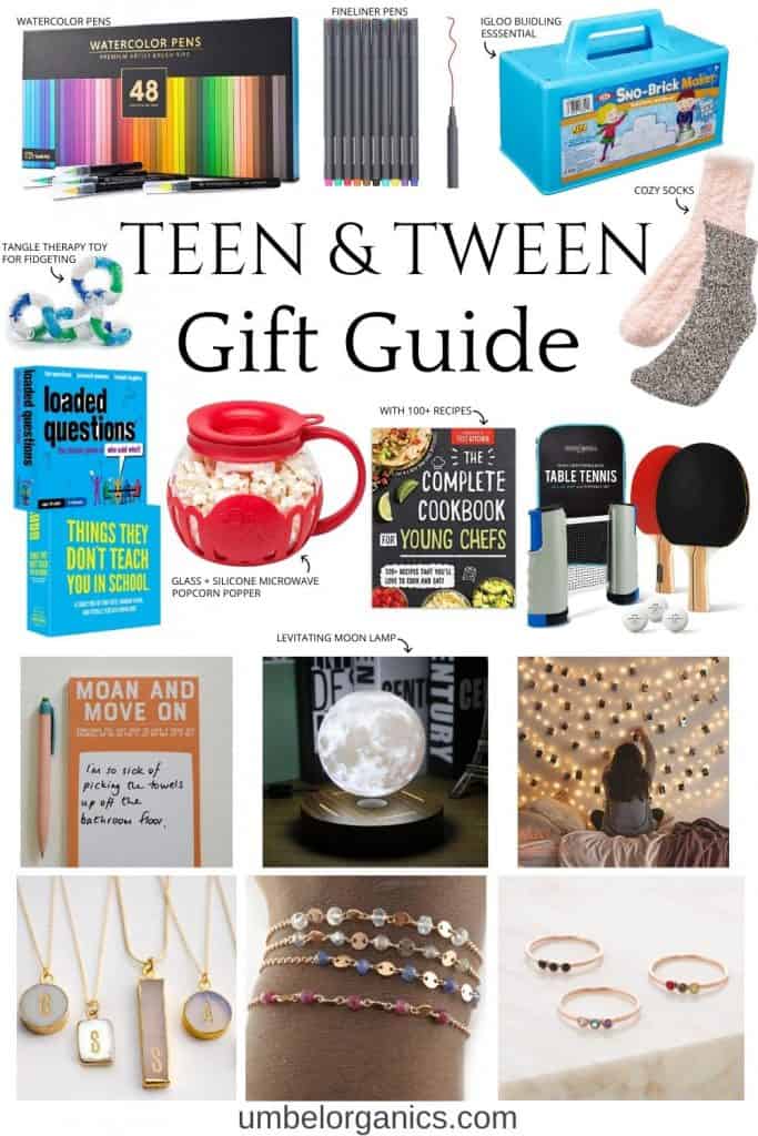 gift ideas for teens and tweens