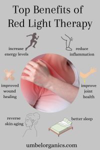 top benefits of red light therapy