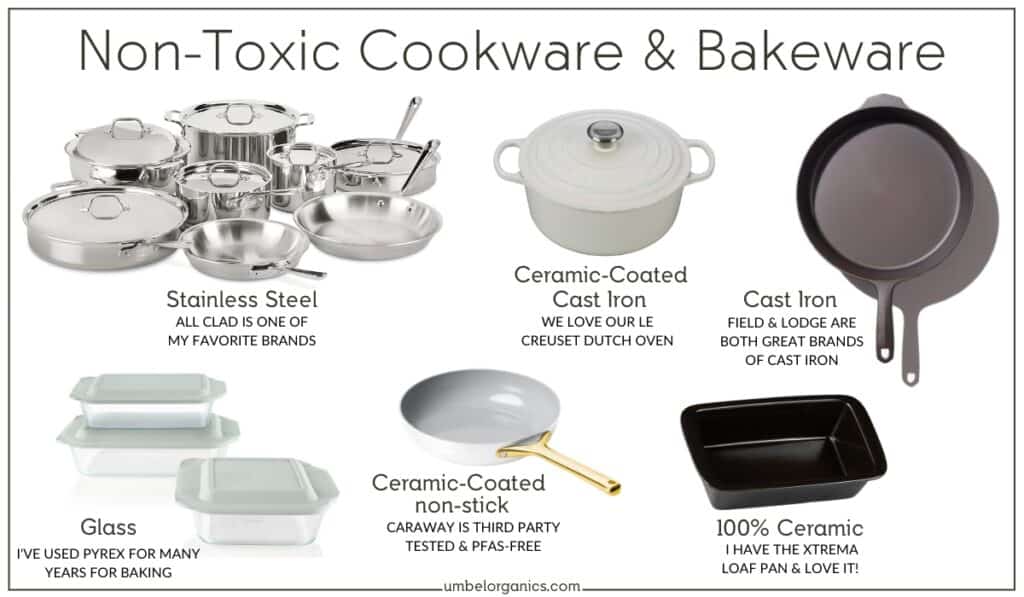 The Best Non-Toxic Bakeware - Umbel Organics