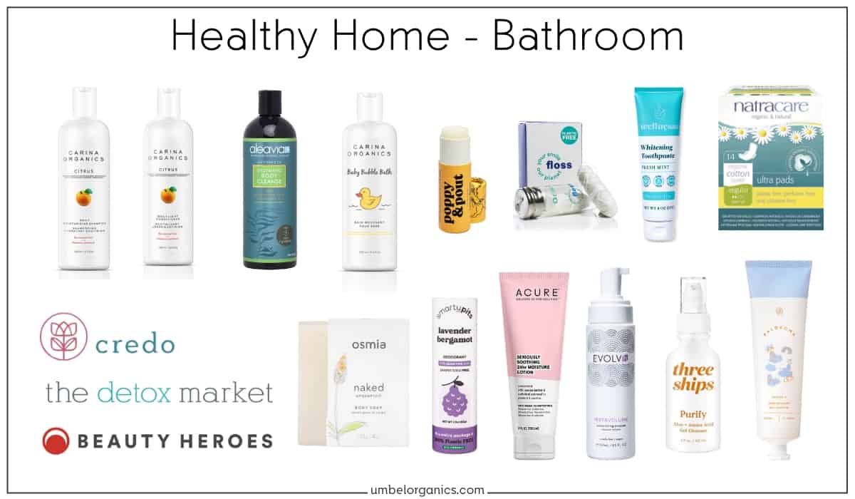 non-toxic bathroom products