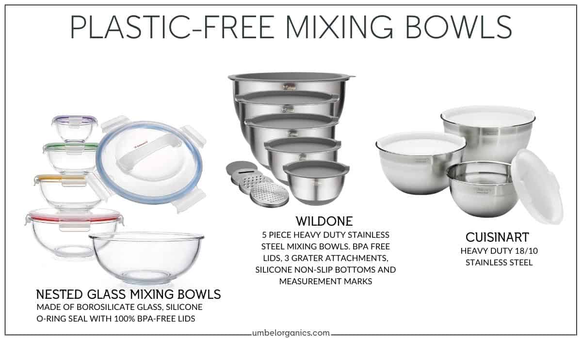 plastic-free mixing bowls