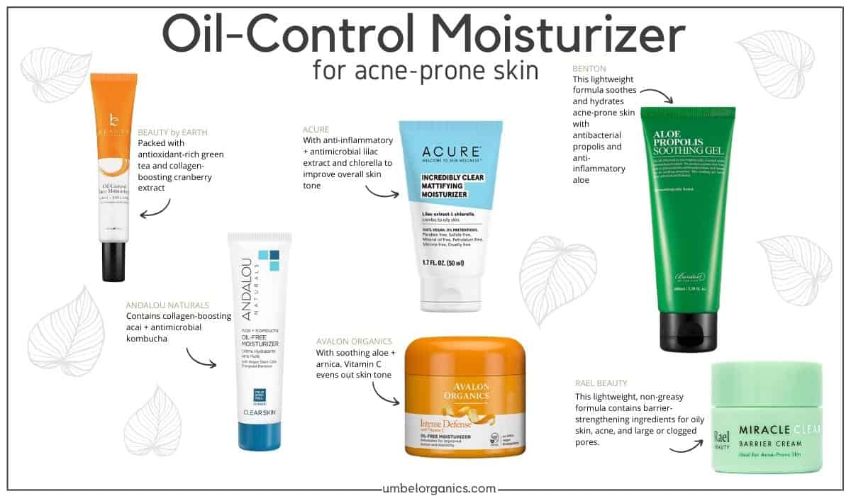 oil-free moisturizer for acne