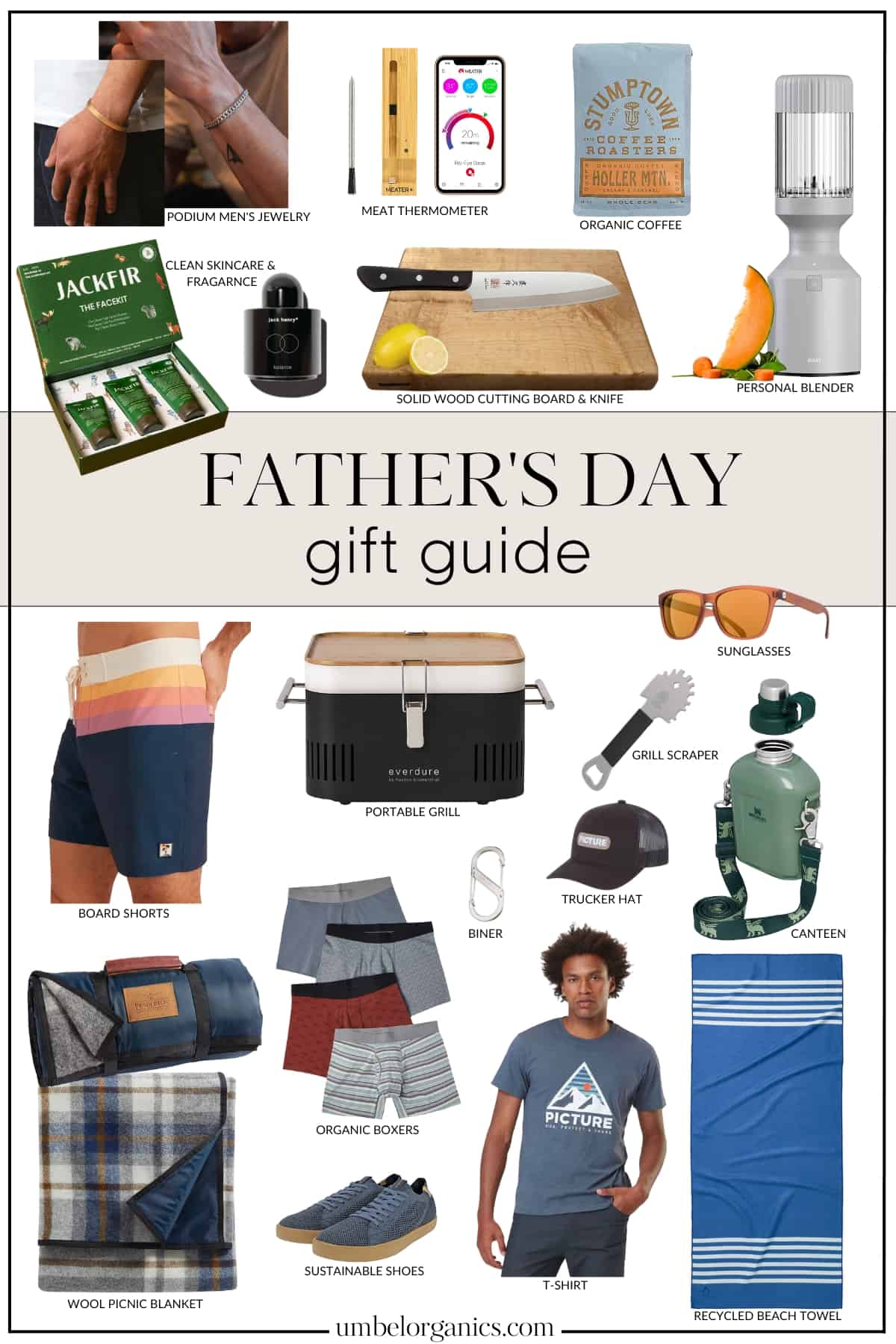 Gift Ideas For Father's Day Umbel Organics