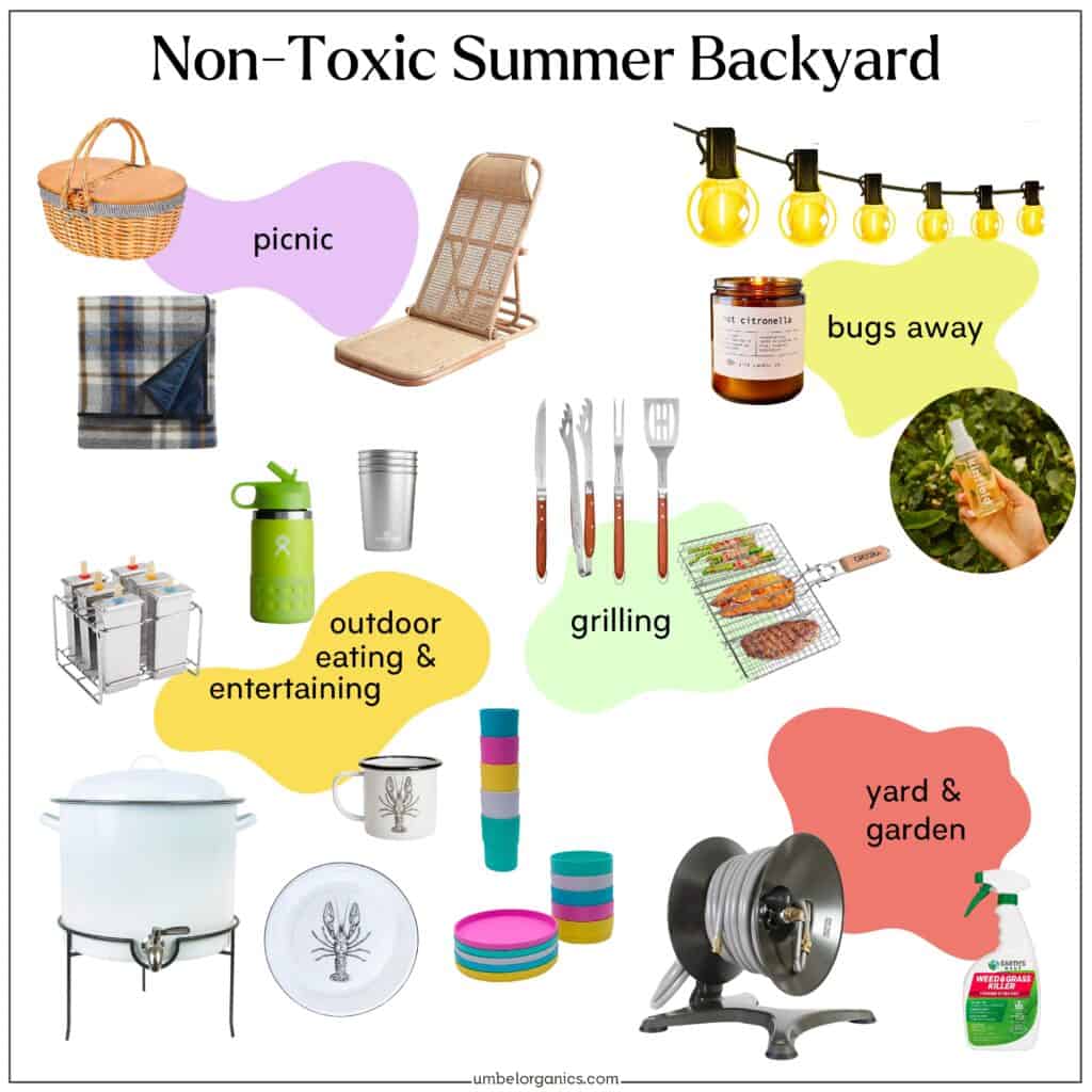 non-toxic summer backyard products