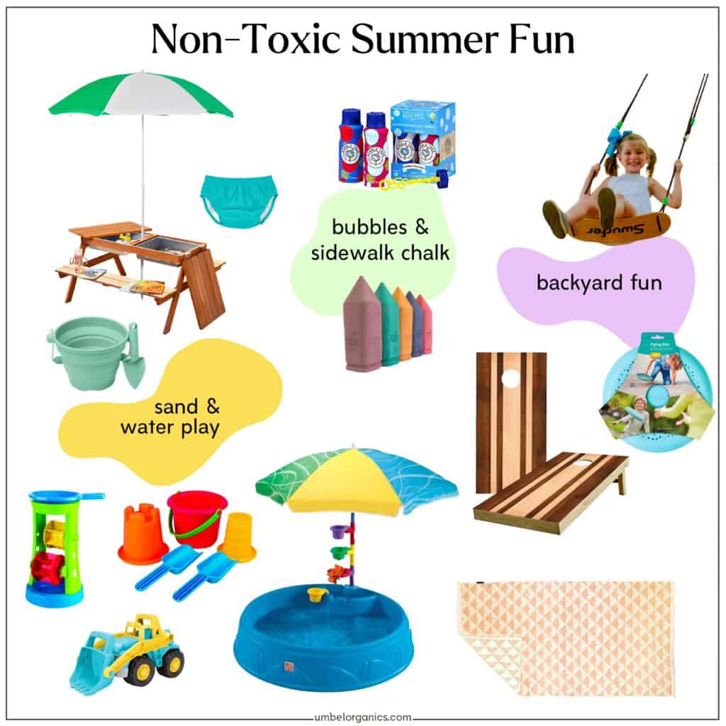 non-toxic summer fun outdoor products