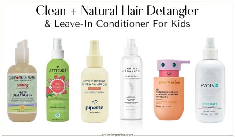 Clean Hair Detangler & Leave-In Conditioner For Kids - Umbel Organics