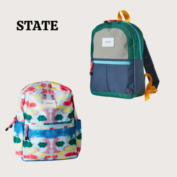 Logo Heart Coated Canvas Kids Backpack