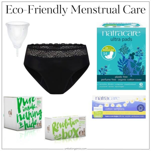 eco menstrual care products