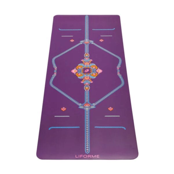 JadeYoga Fusion Yoga Mat - Purple (7.9mm)