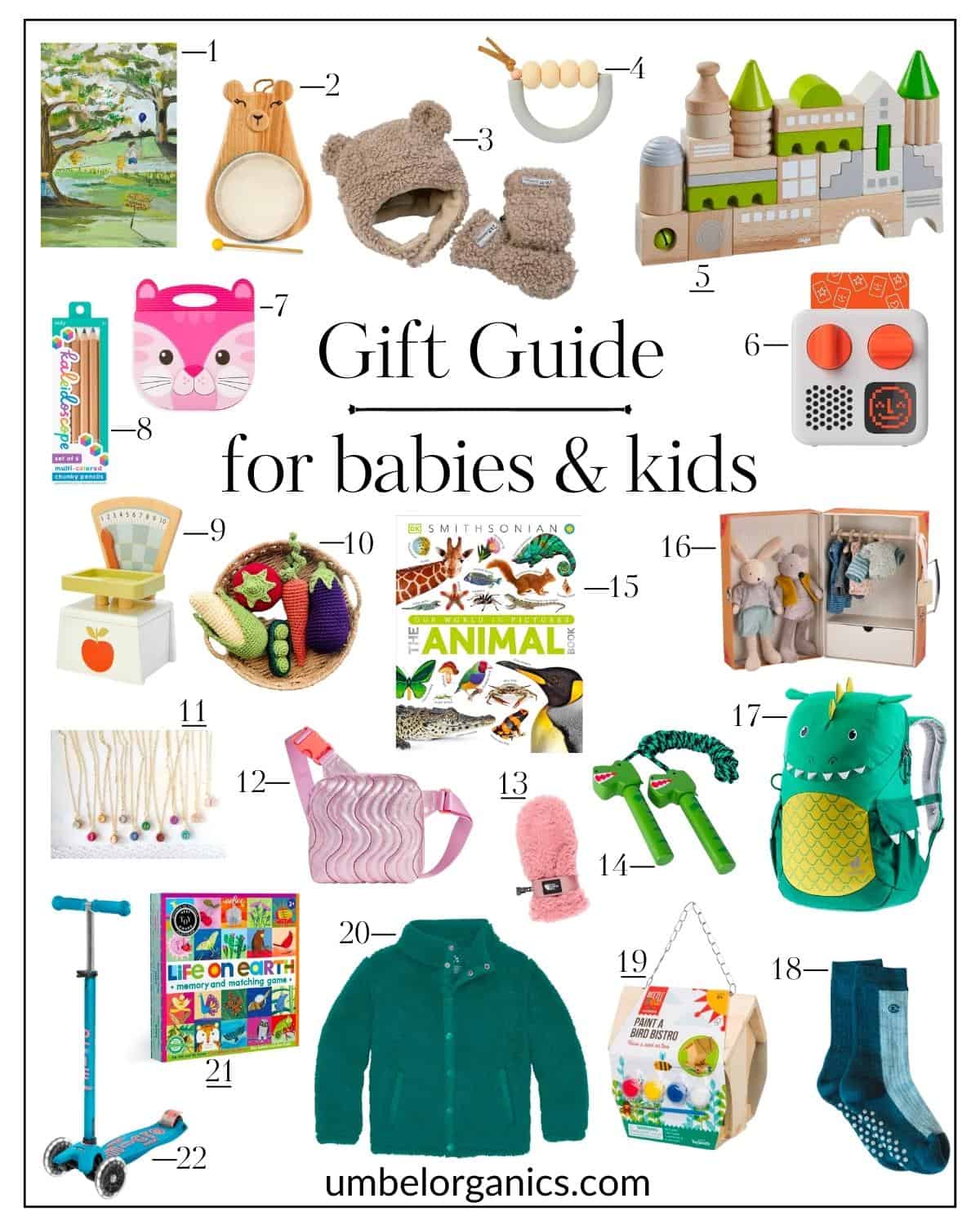 Holiday Gift Guide 2023 - Umbel Organics