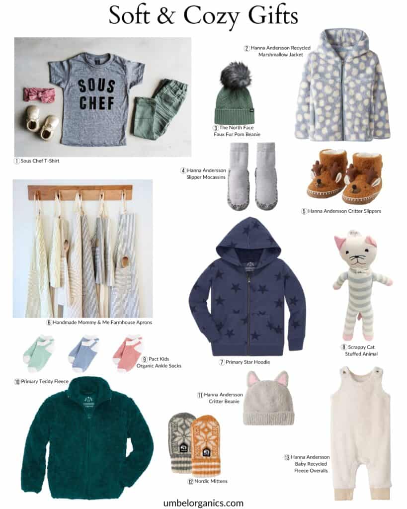 soft and cozy gifts for kids