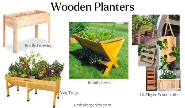Picture of Non-Toxic Planters & Containers For Organic Gardening - Umbel Organics