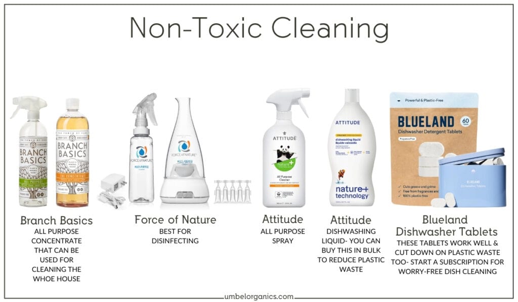 cleaning supplies