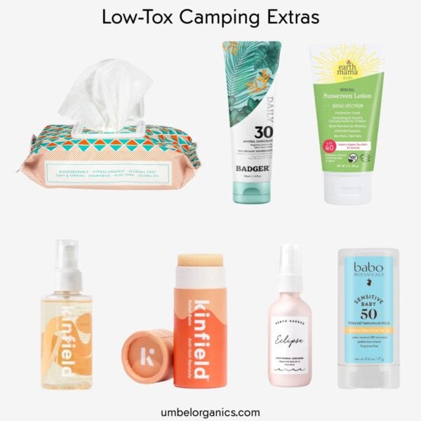 camping gear extras