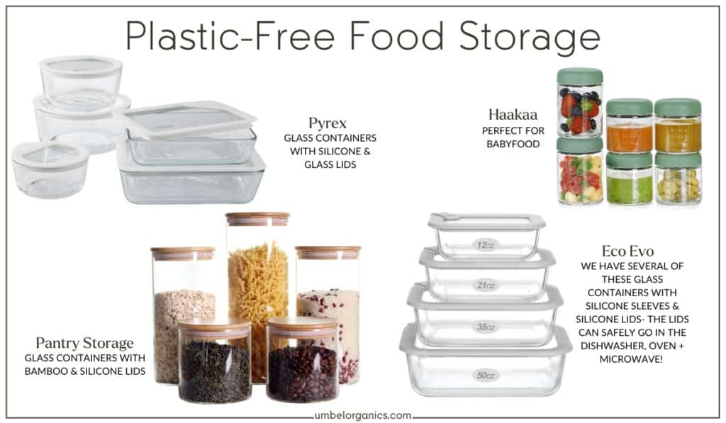 glass food storage