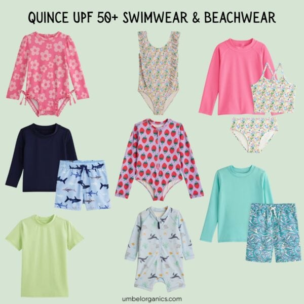 UPF50+ kids swimwear