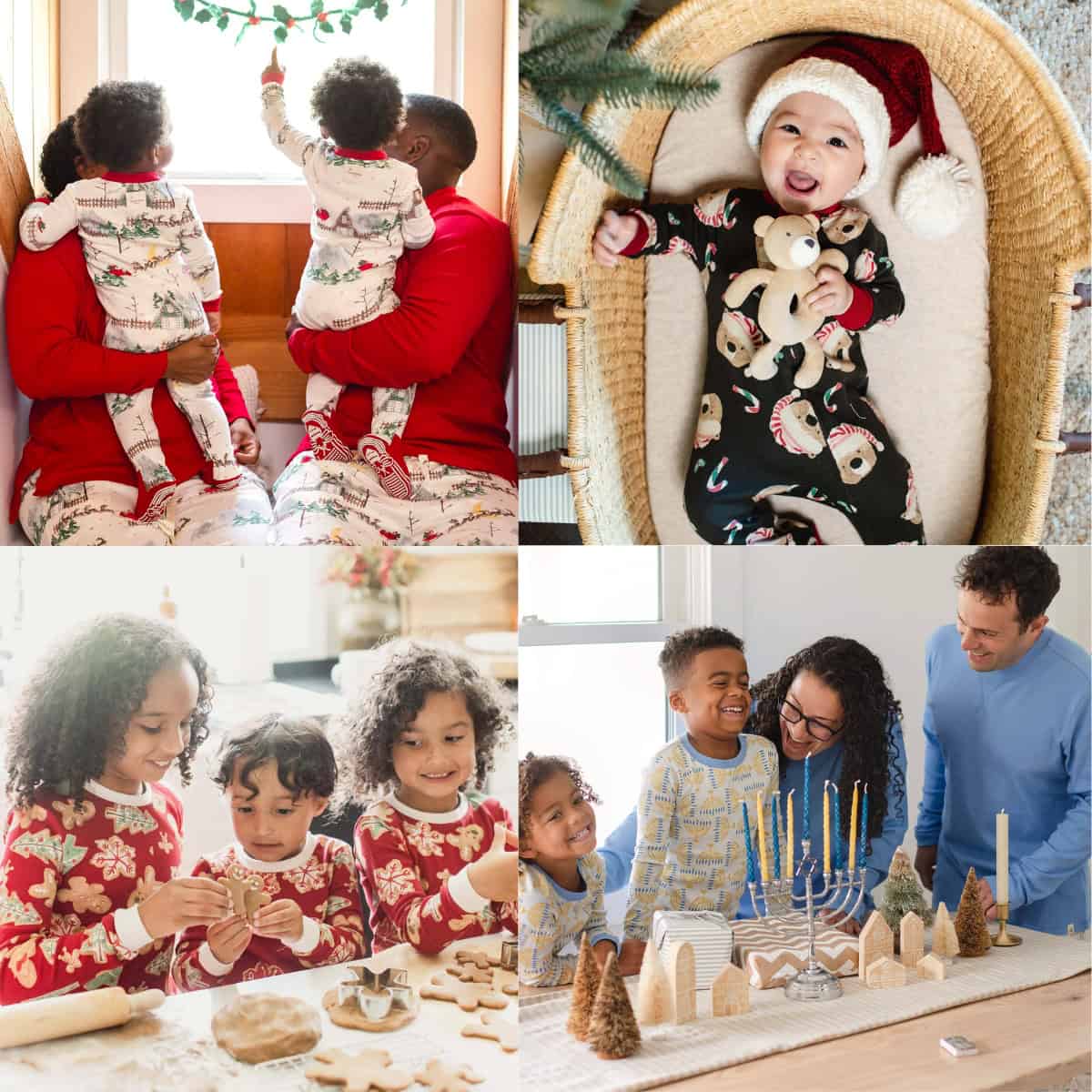 Holiday Organic Cotton Pajamas For Kids - Umbel Organics