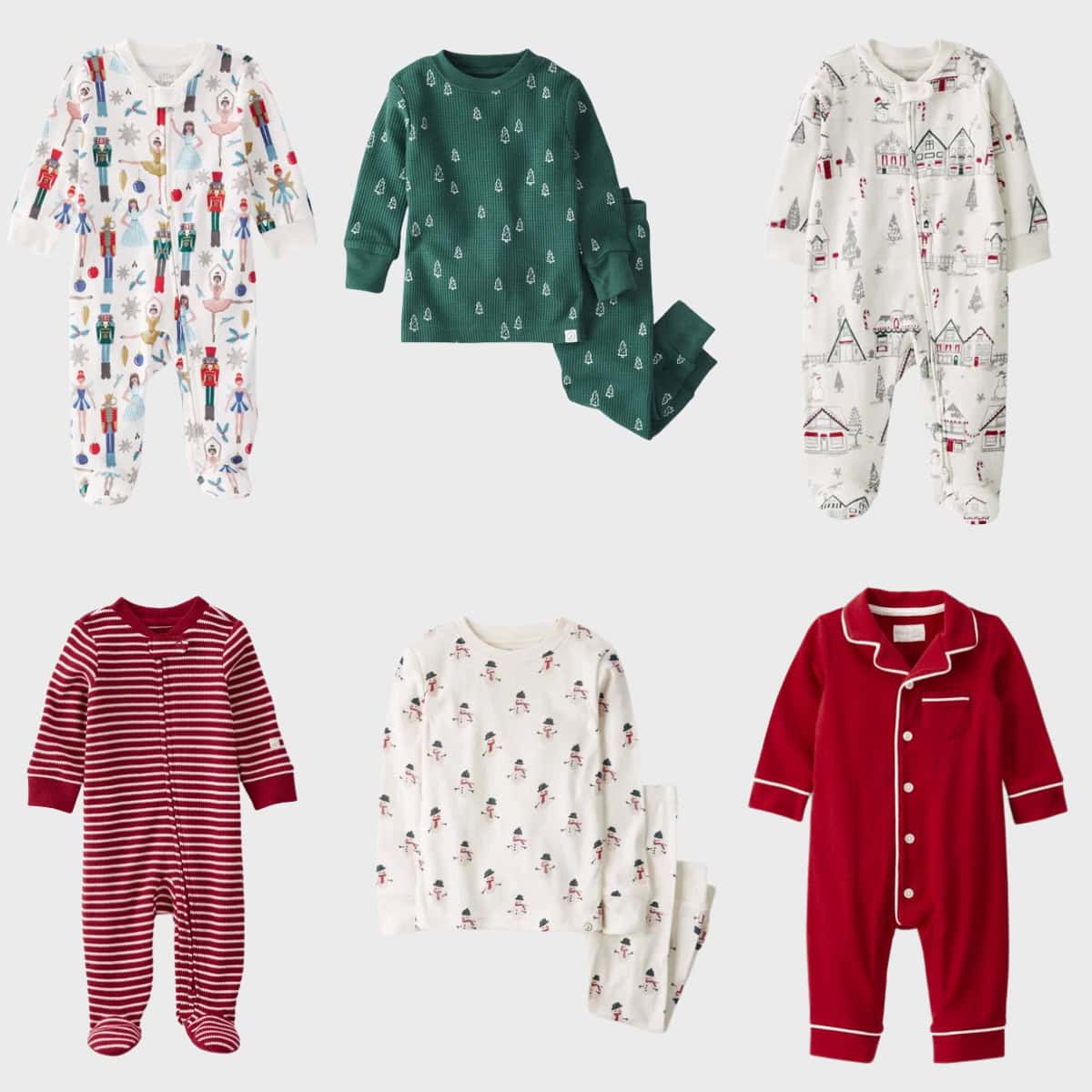 Holiday Organic Cotton Pajamas For Kids - Umbel Organics