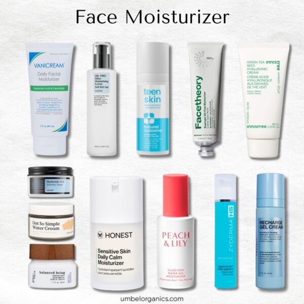 face moisturizer